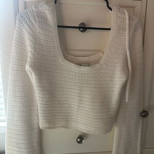Hollister crochet top
